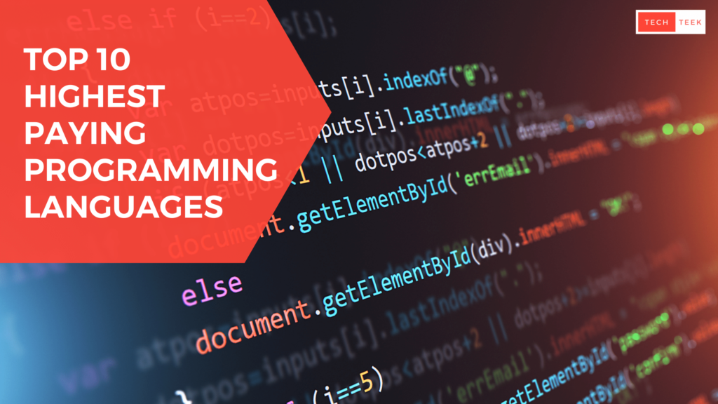 Top 10 Highest Paying Programming Languages for Your Career